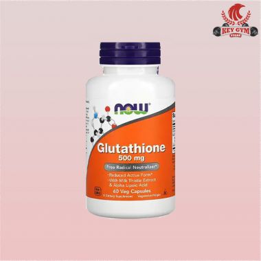 Now Glutathione 500mg 60 Capsules