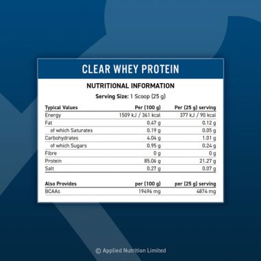 CLEAR WHEY PROTEIN 35SV
