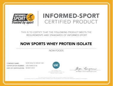 Now Whey Protein Isolate 10lbs
