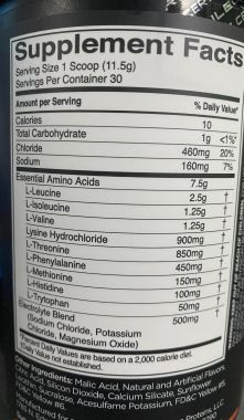 Rule1 Eaa Essential Amino 9 - 30 servings