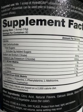 Prosupps Hydro Bcaa 90 servings - EAA