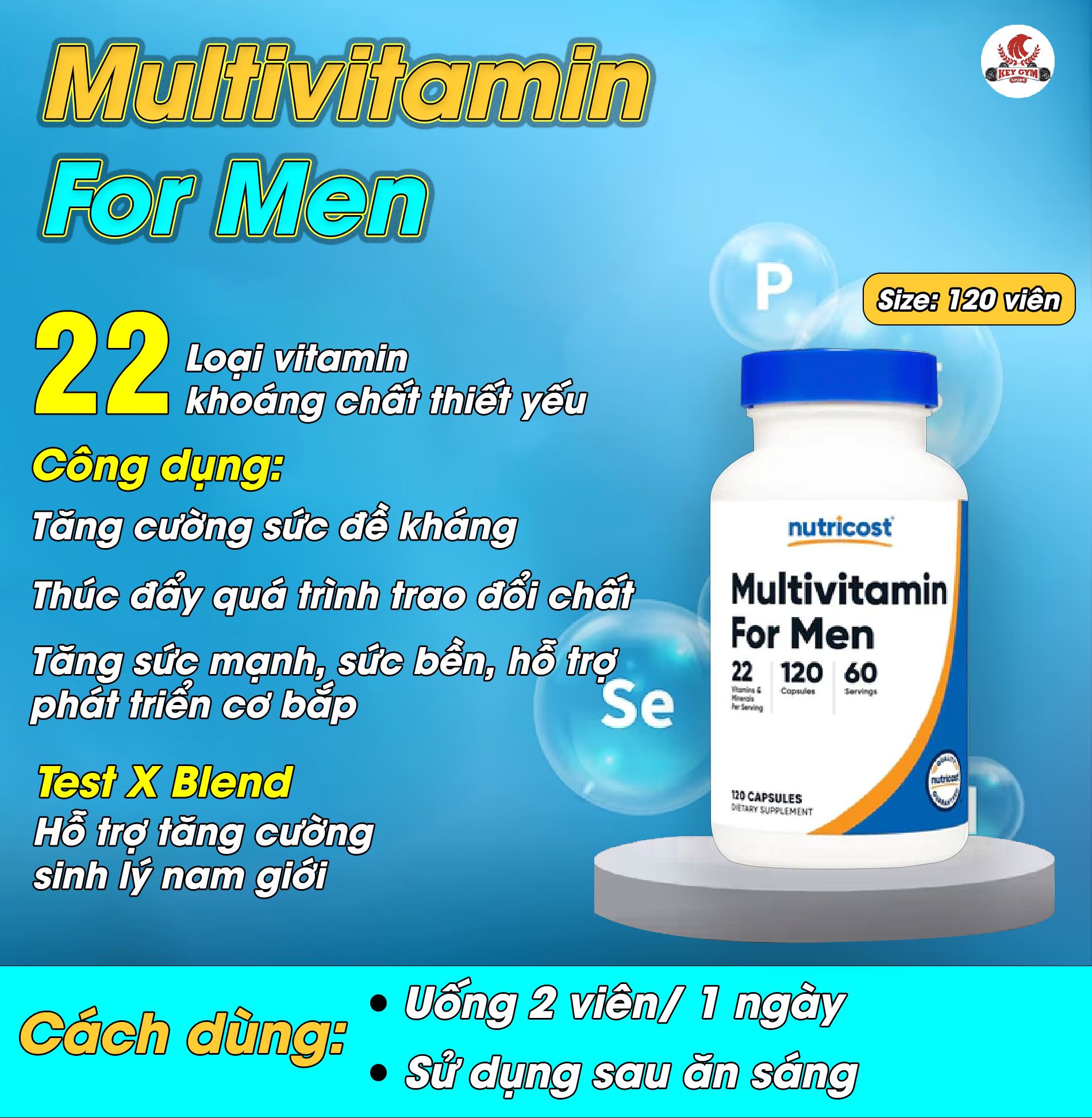 NUTRICOST Multivitamin For Men