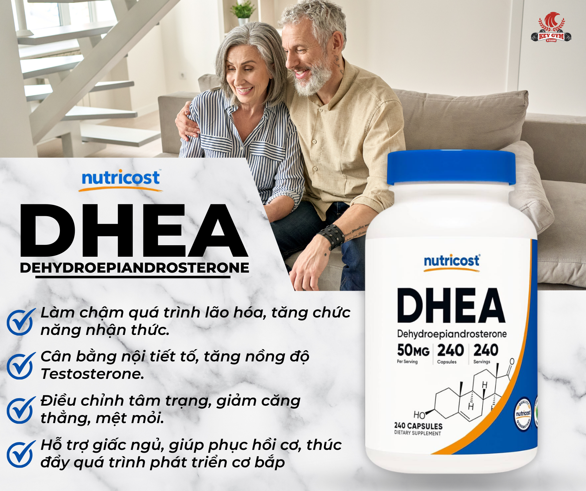 Nutricost DHEA