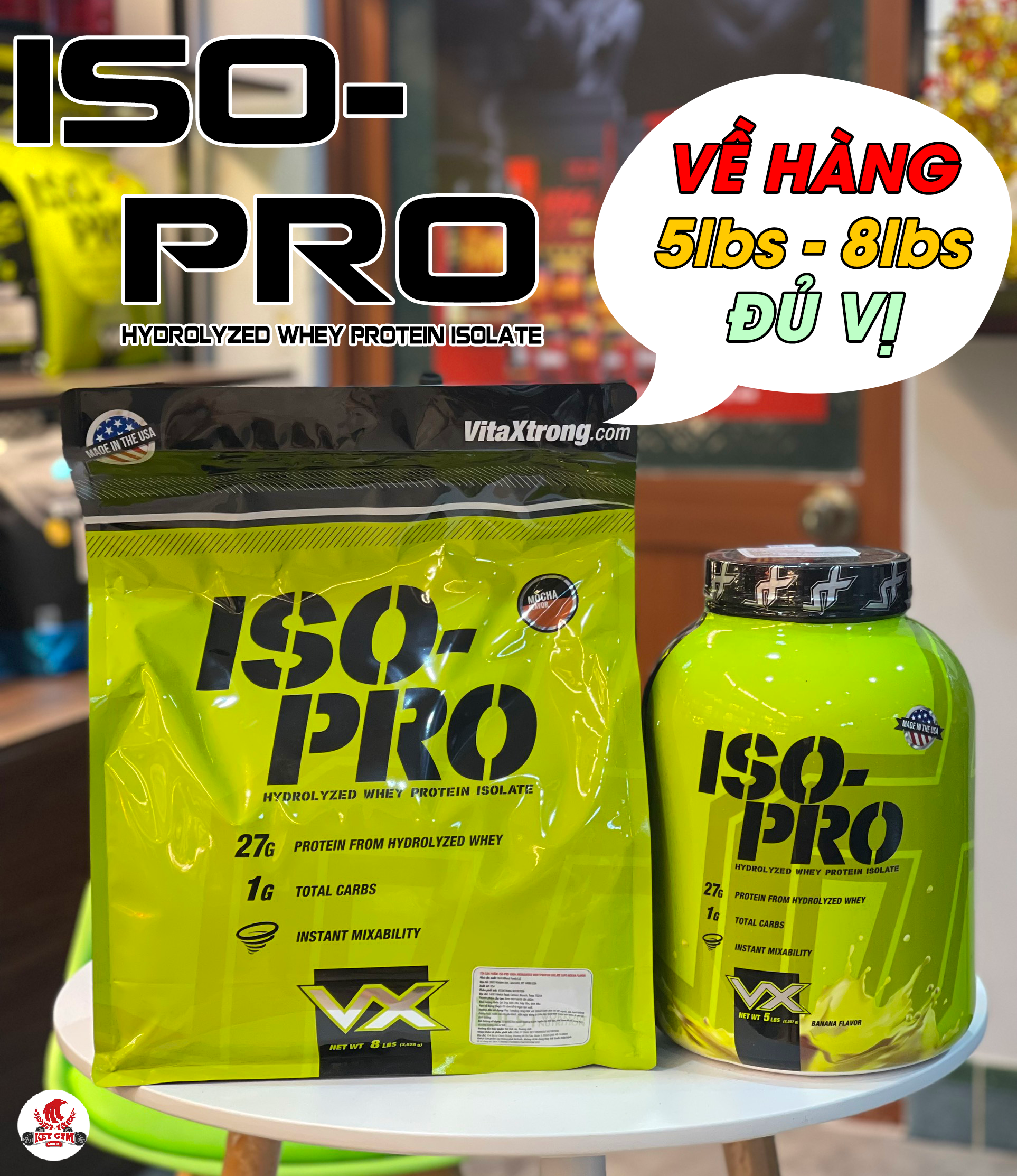 ISO PRO 8LBS
