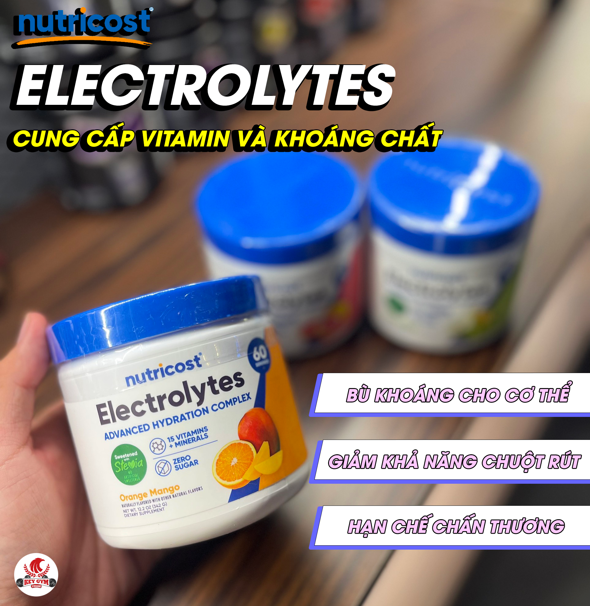 Nutricost Electrolytes Powder