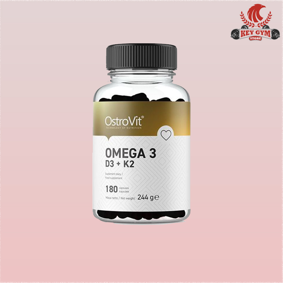 Ostrovit Omega3 D3K2, 90-180 Softgels