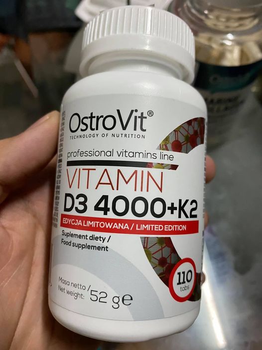 Ostrovit Vitamin D3 4000 + K2 100v