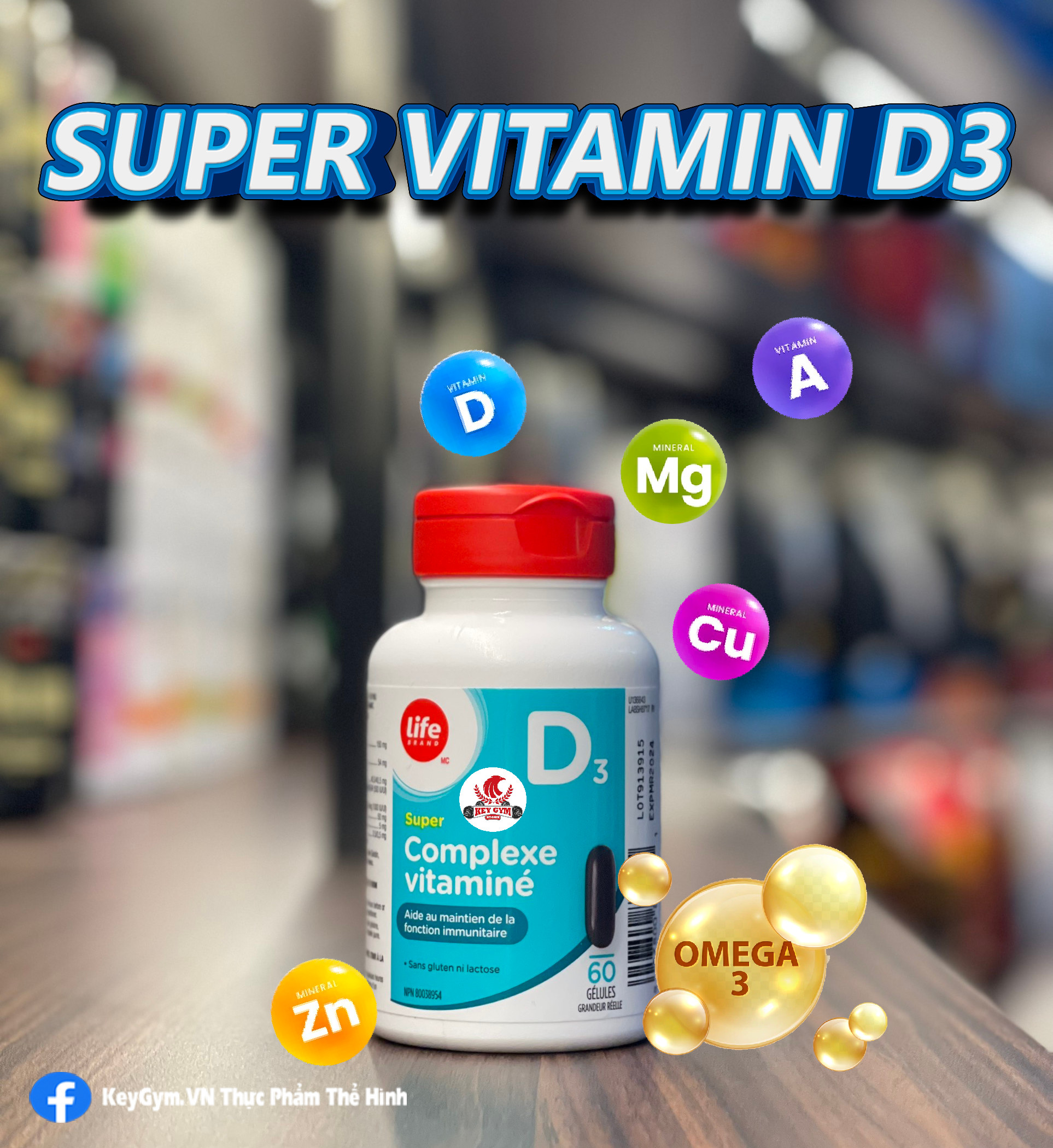 Life Brand D3 Super Vitamin Complex