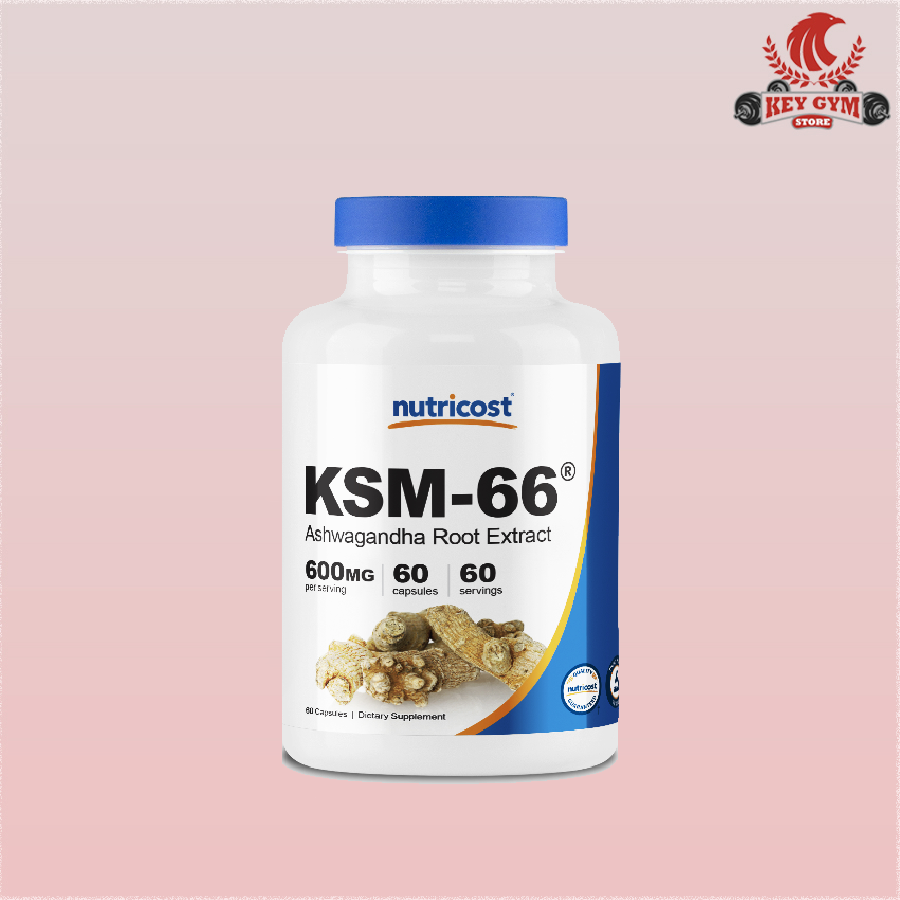 Nutricost KSM-66 Ashwagandha Root Extract 600mg, 60 Capsules
